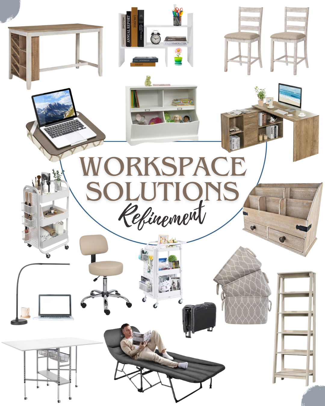 Workspace Organization cover photo collage