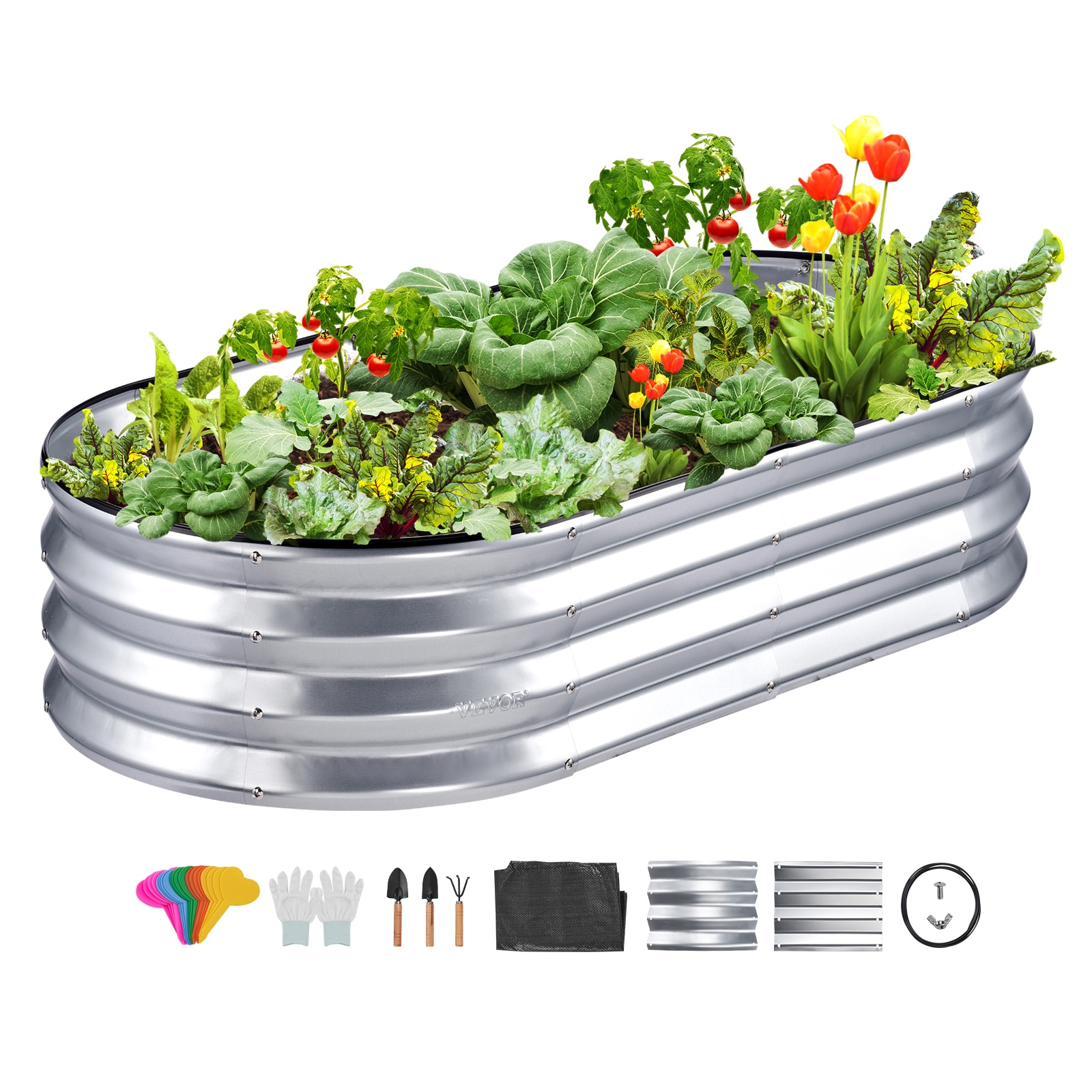 Flower and Vegetable Gardening cover photo collage