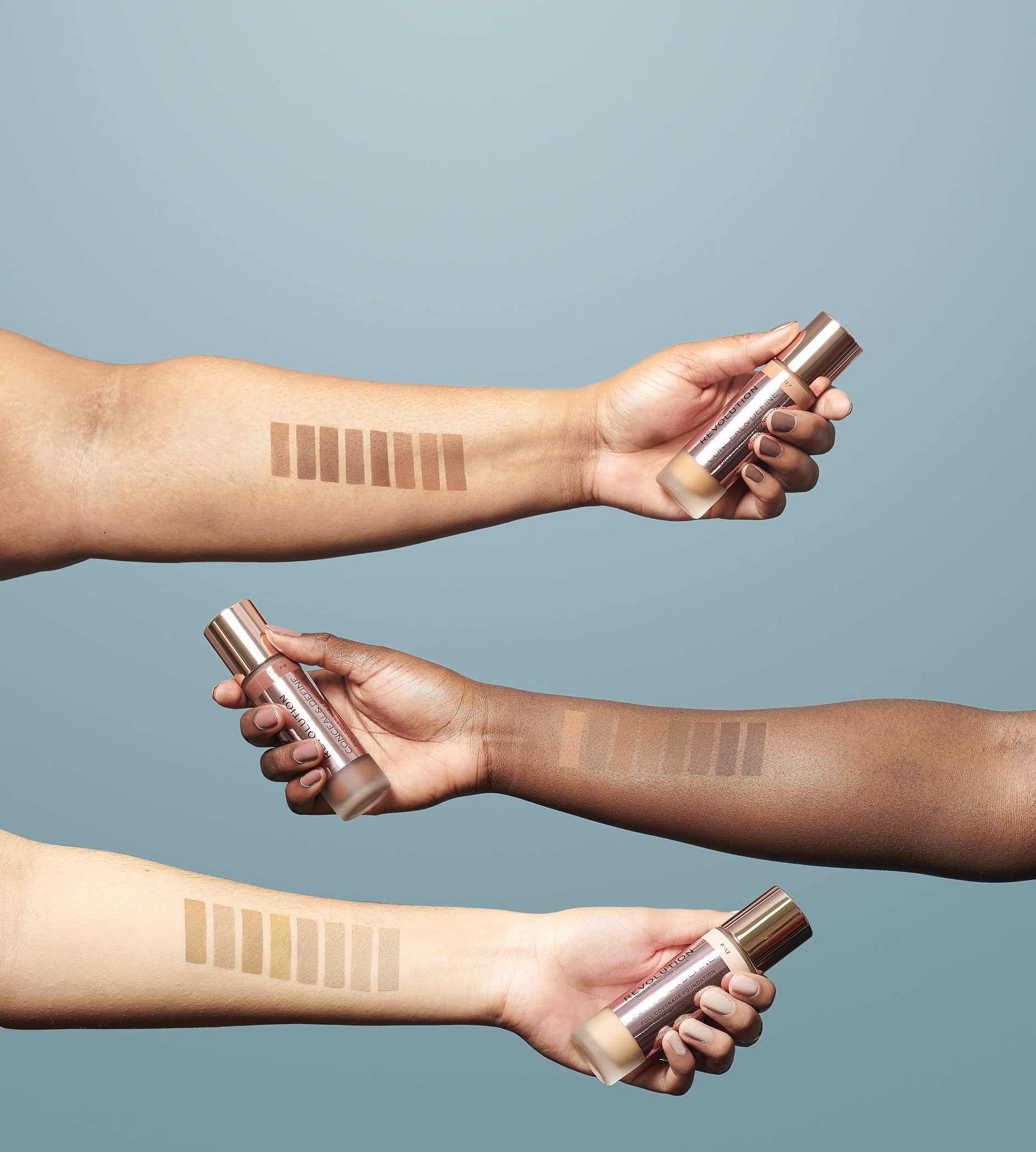 makeup essentials as a melanin babe! cover photo collage