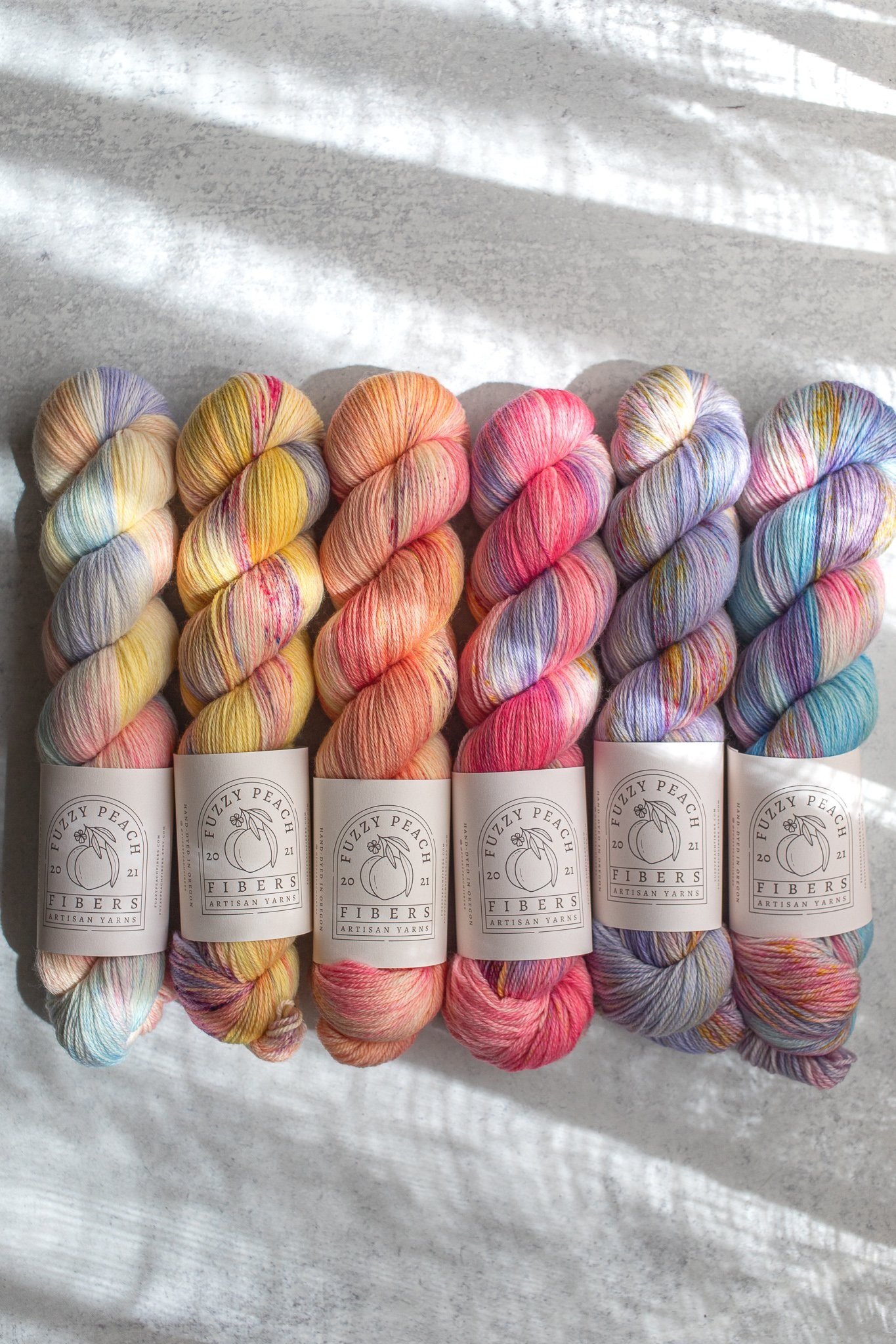 Favorite Hand Dyed Yarns 🧶 cover photo collage