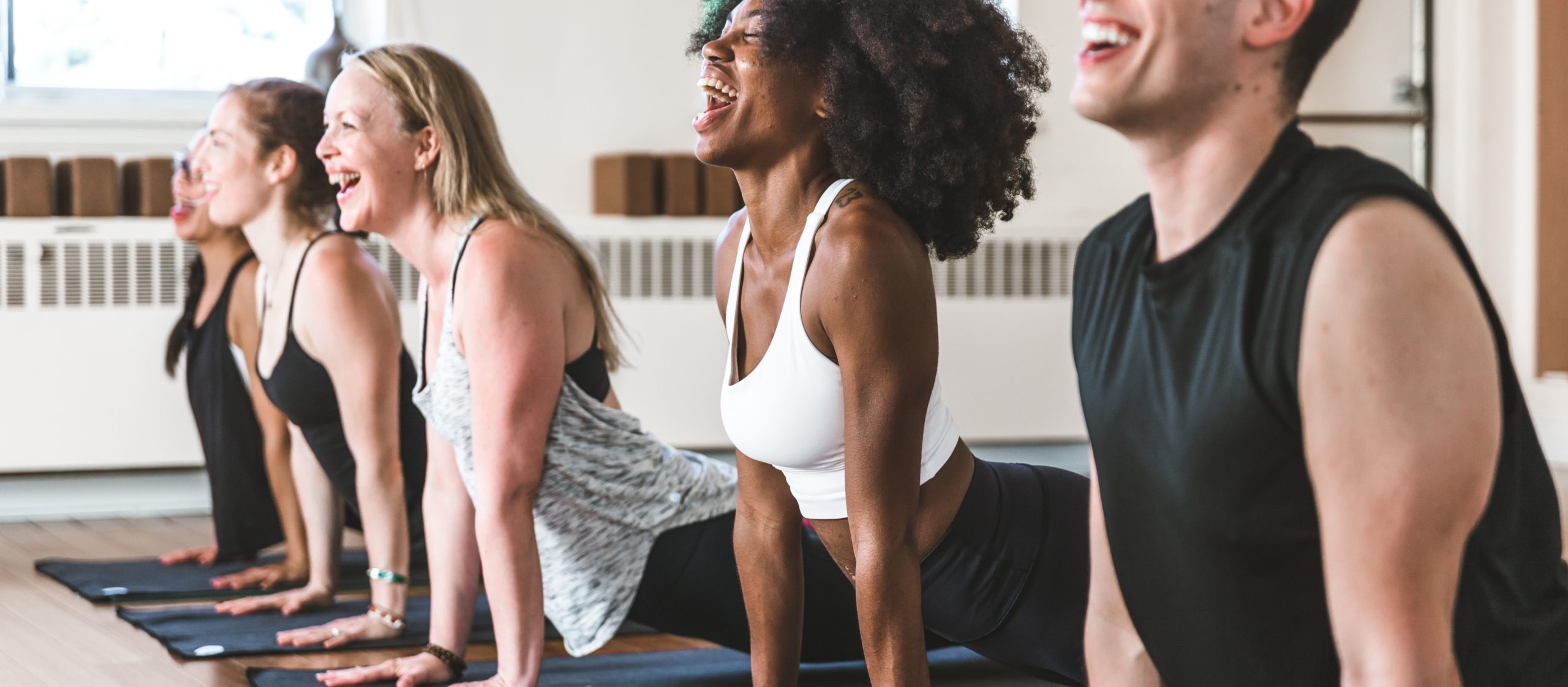 Getting into Yoga and Barre! cover photo collage