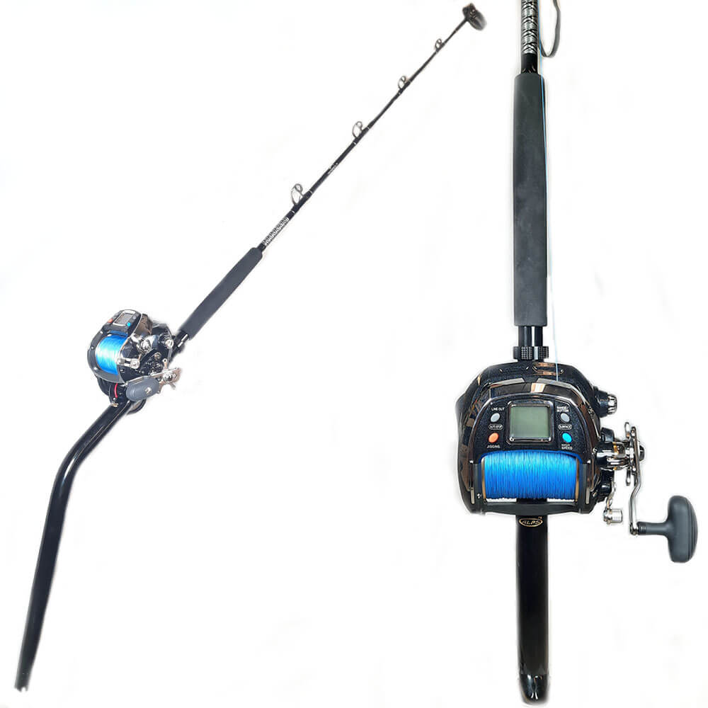 fishing rod for electric reel
