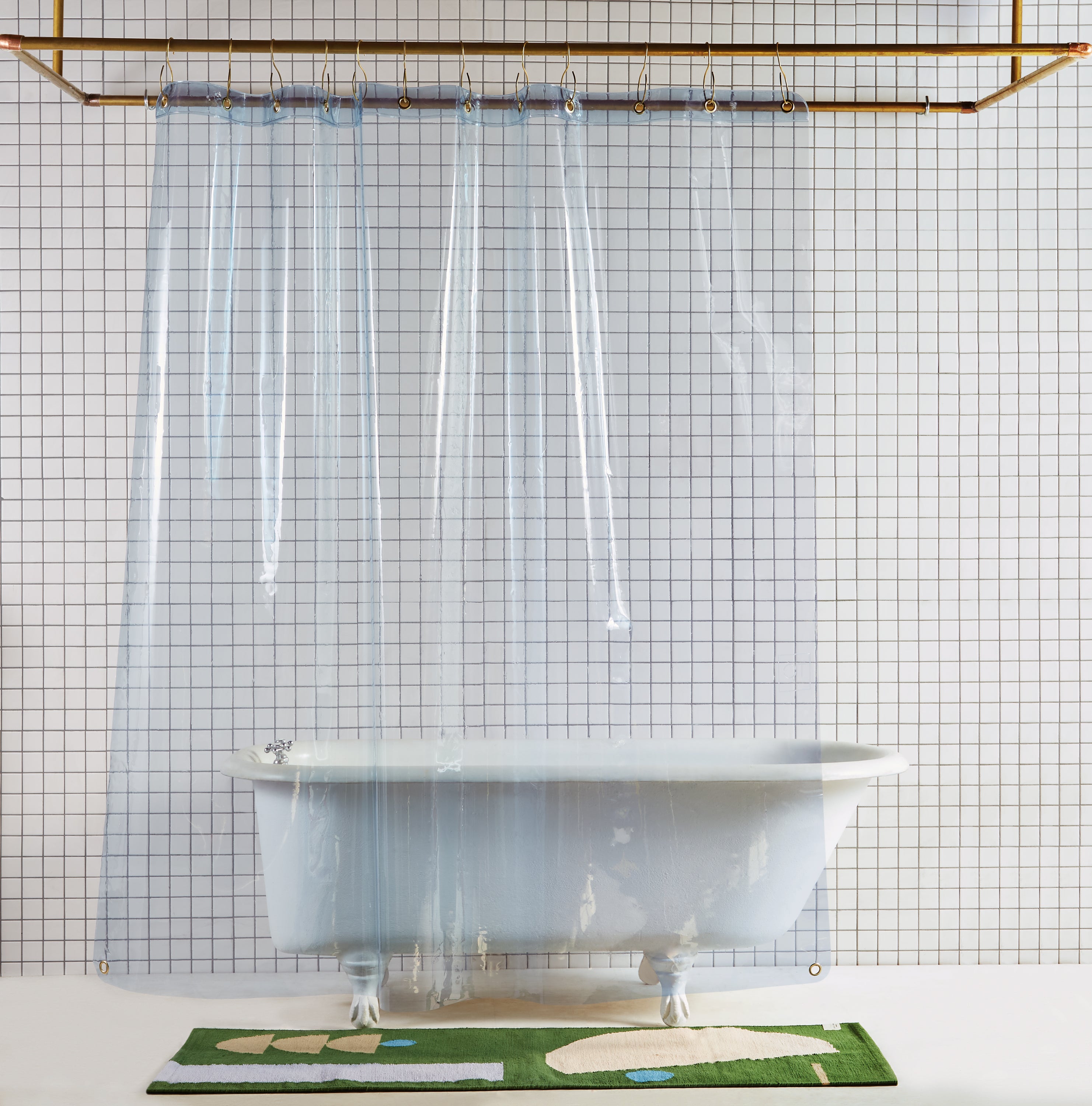 Small Apartment Staples: Bathroom cover photo collage
