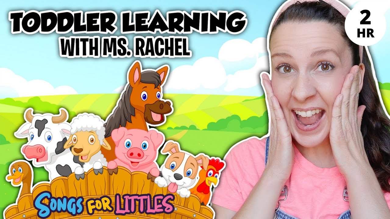 Recommendations from a Speech Therapist: Preschool Toys, Books and Videos For Learning Animal Names and Sounds cover photo collage