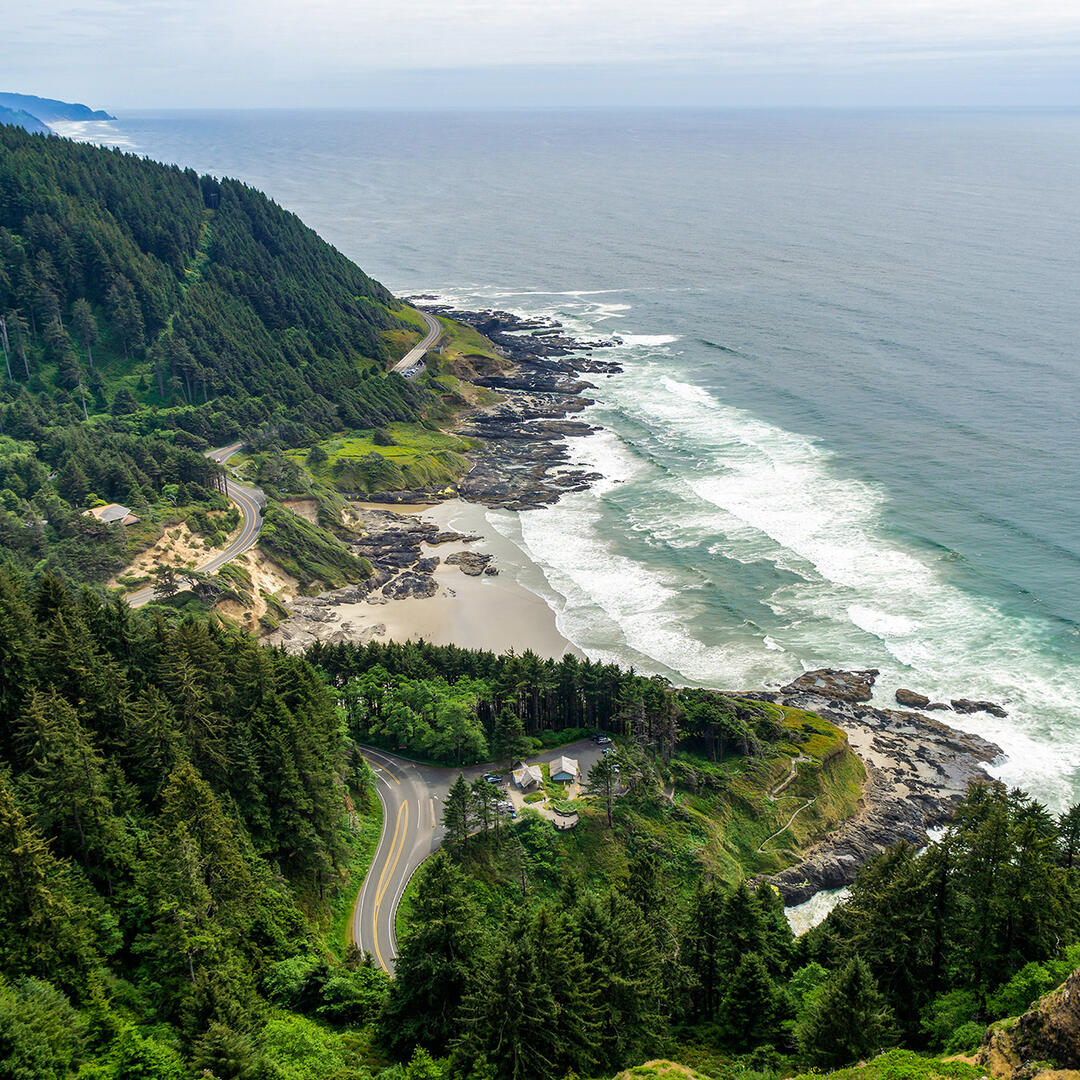 Oregon Coast trip cover photo collage