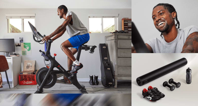 Workout gear cover photo collage