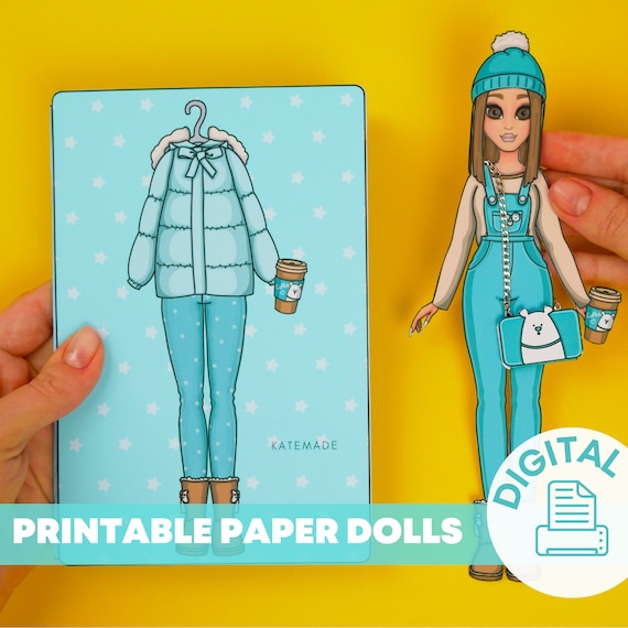 Paperdoll Printables cover photo collage