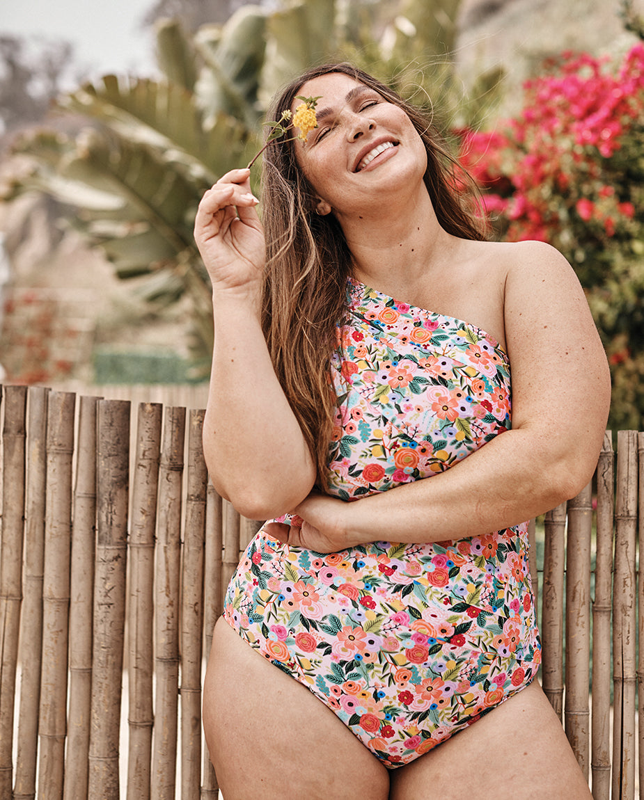 Curve Confidence: Must-Have Plus-Size Swimwear Options cover photo collage