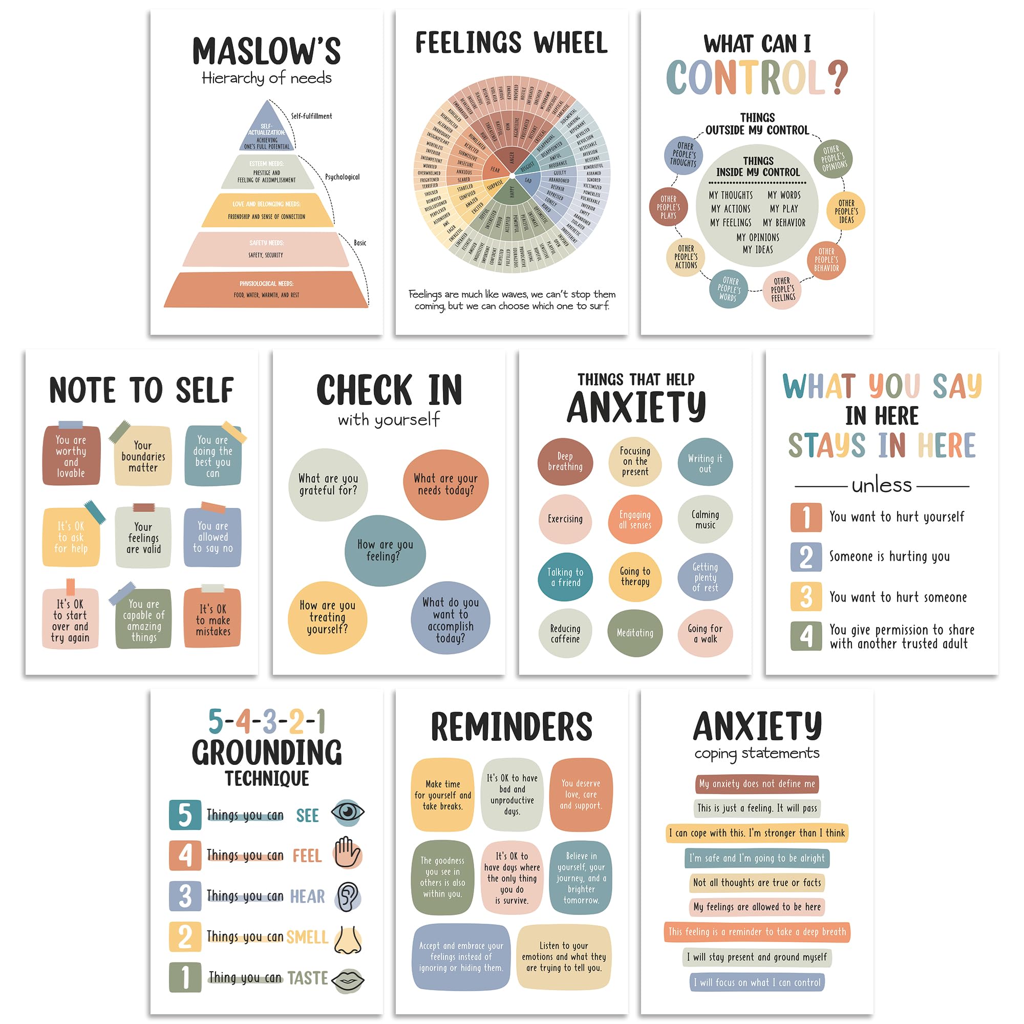 Therapy Office Must Haves cover photo collage