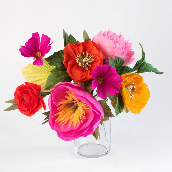 Paper Flowers and Pretty Things cover photo collage