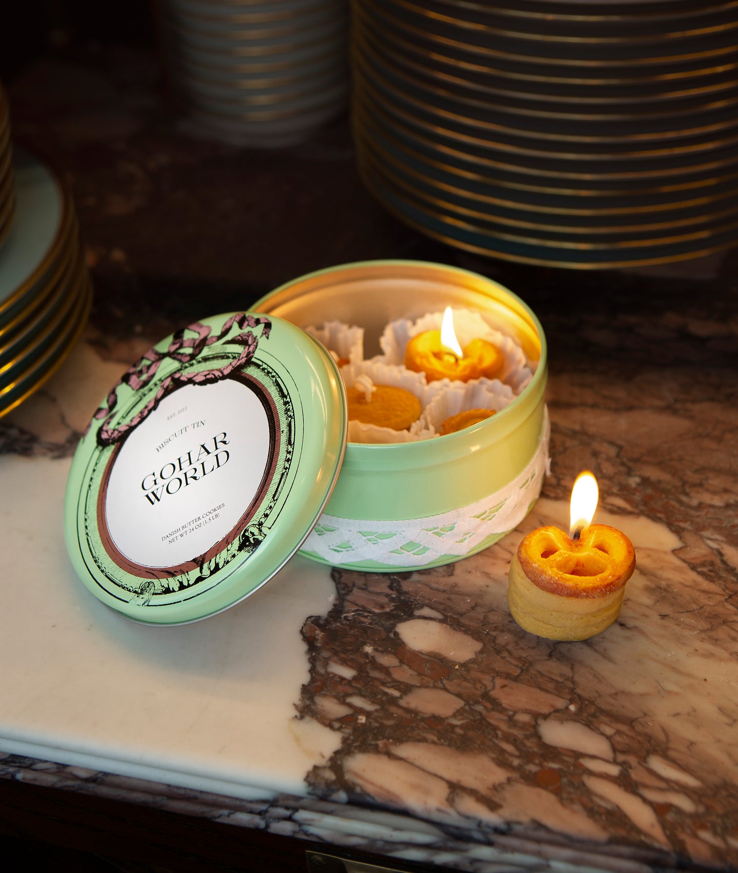 Slowly Becoming a Candle Person cover photo collage