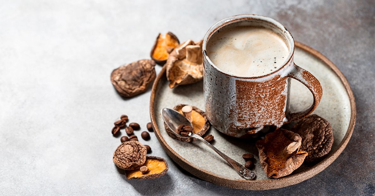 Magical Morning Mushroom Coffee Concoction cover photo collage