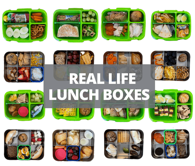 Back to School Lunch Hacks cover photo collage