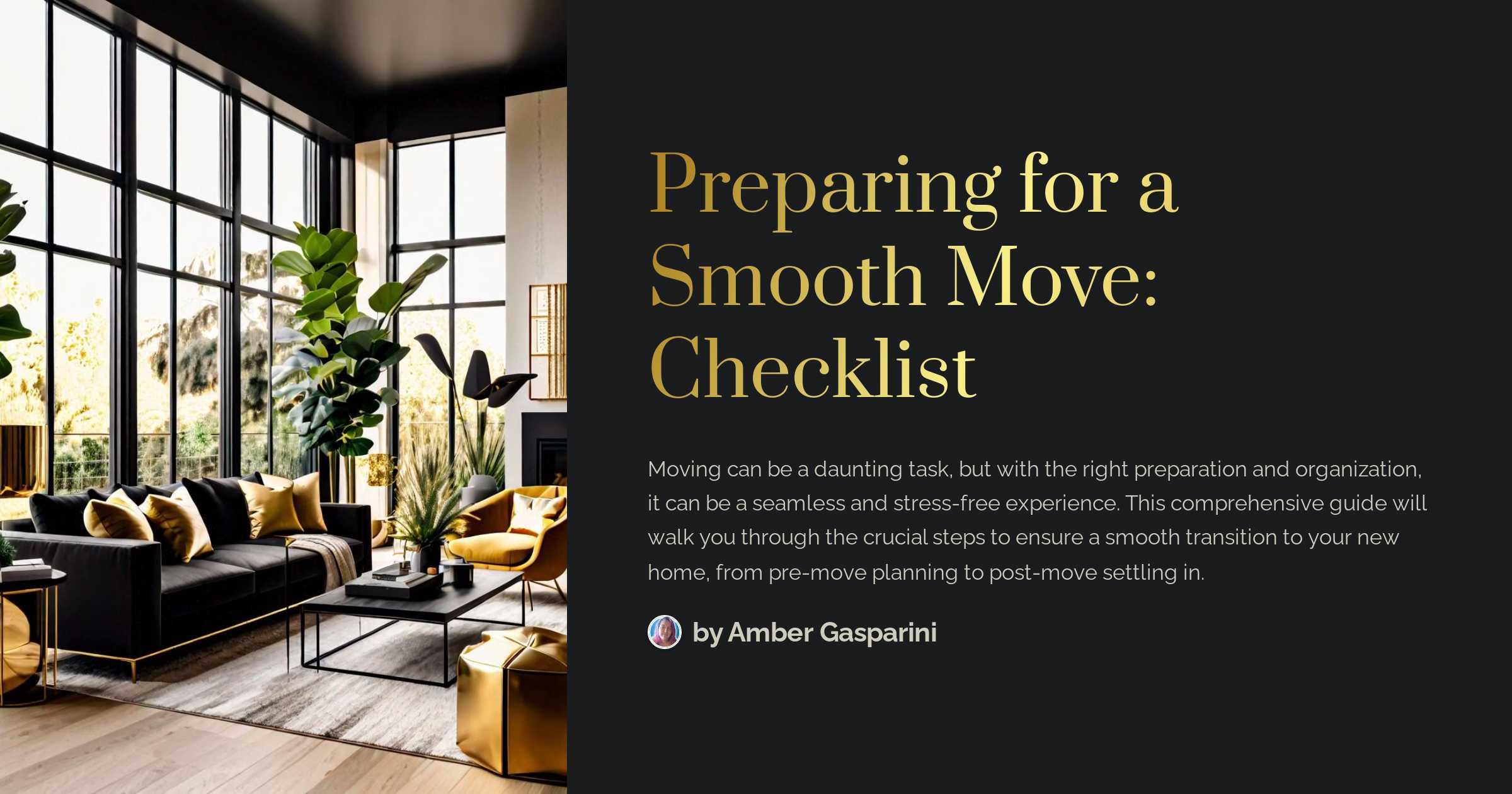 Moving? Let's make it less Stressful cover photo collage