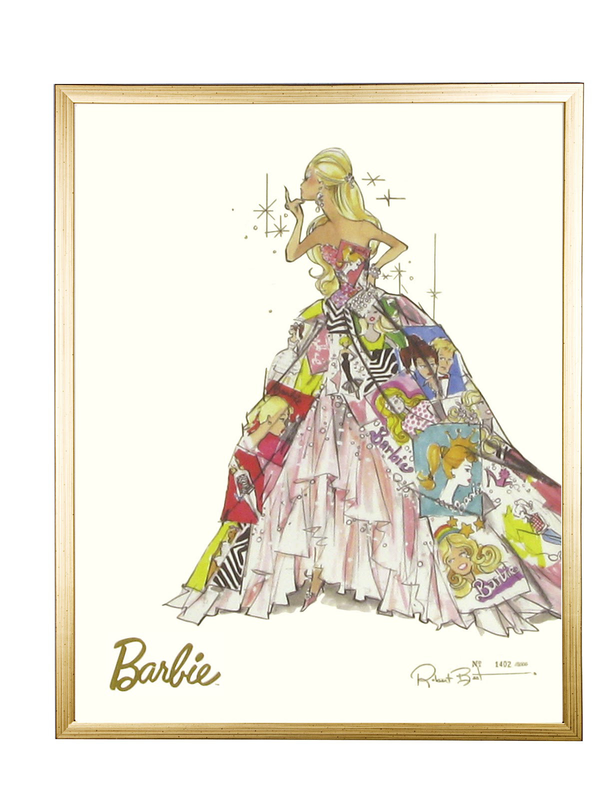 Become a Barbie Girl cover photo collage