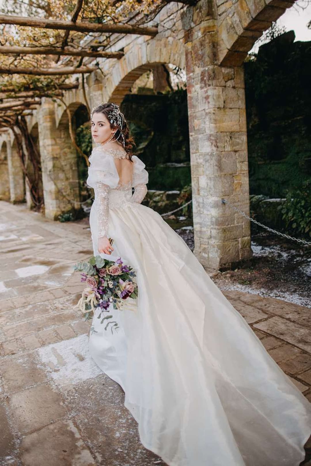 sachin and babi light blue dress Disney Fairy Tale Weddings Bridal Dresses | Becker's Bridal main image 0