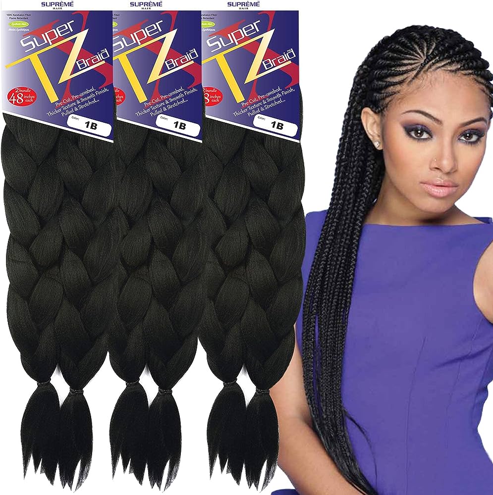Black Girl Hair Faves - products & braiding hair cover photo collage