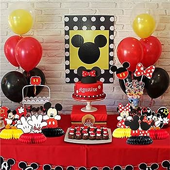 Minnie Mouse Birthday Party cover photo collage