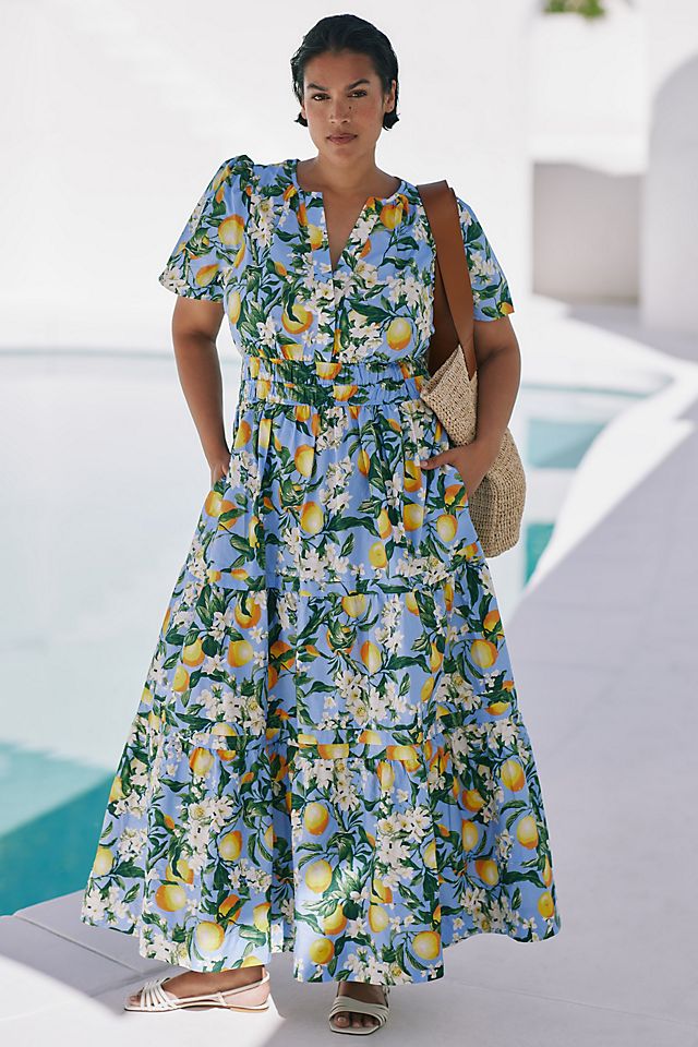 Fabulous Floral Fashion (mid/plus size, Anthropologie) cover photo collage