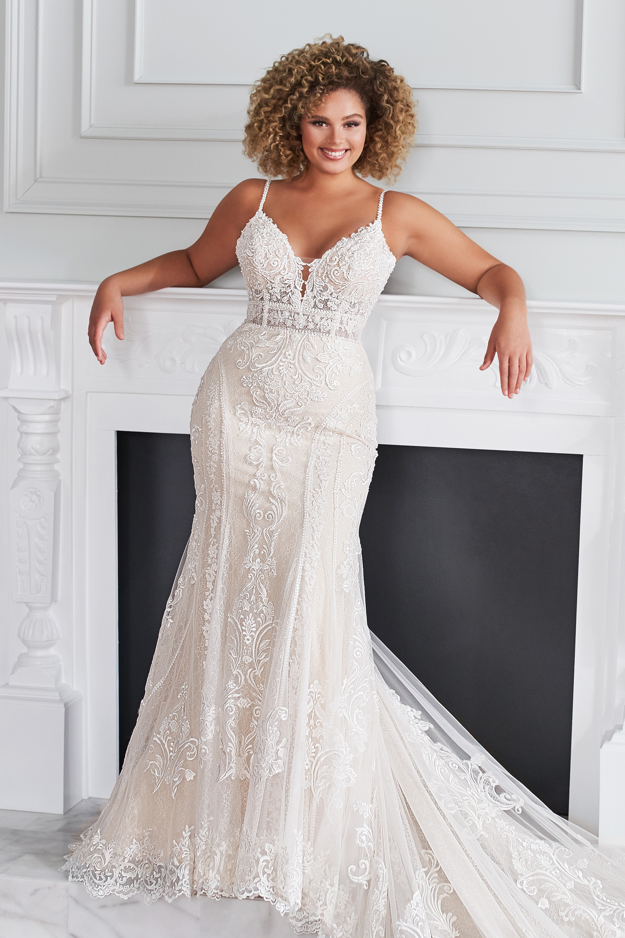 long sleeve wedding dress high neck Long sleeve lace wedding dress, 8 weeks / 16