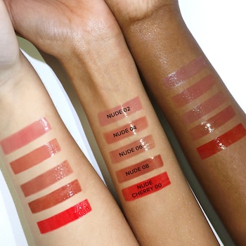 Lip recommendations for glossy girls cover photo collage