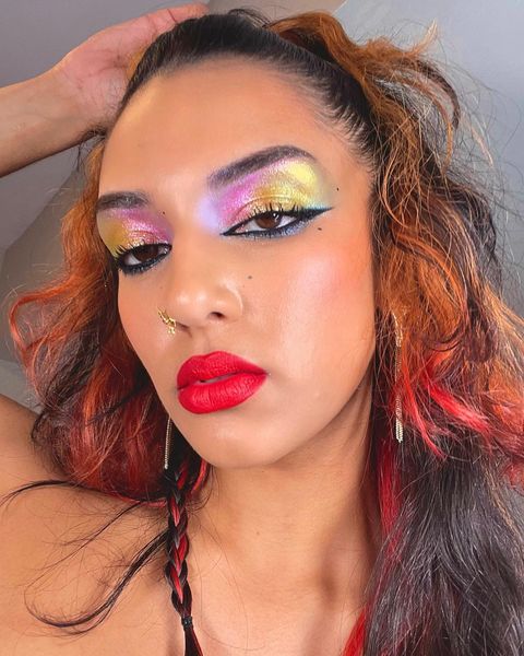 Bright Lights & Late Nights - Festival makeup ideas and tutorials! cover photo collage