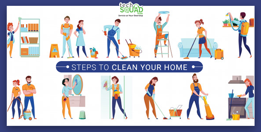 spring cleaning: getting deep in the home and the mind cover photo collage