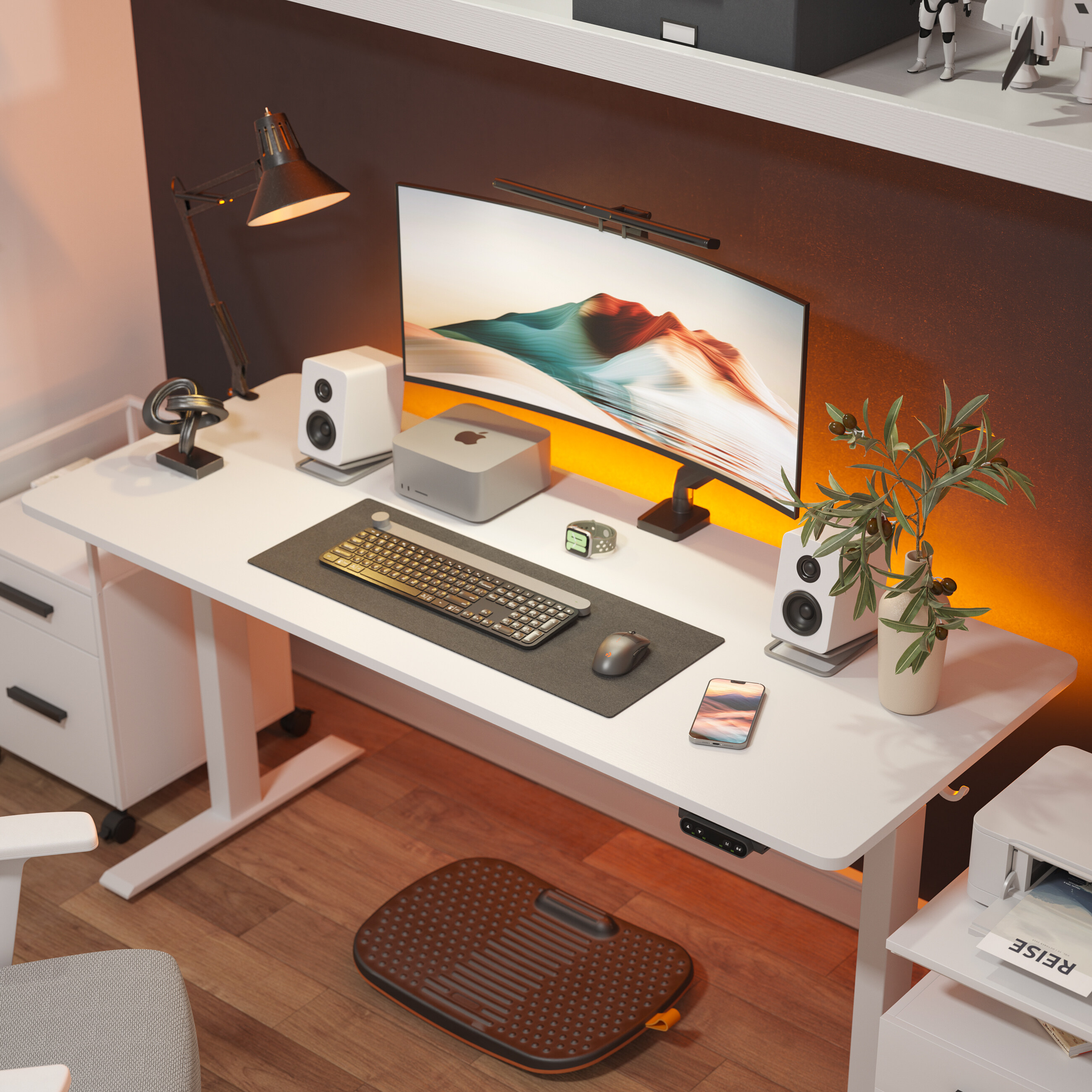 the ultimate work from home setup cover photo collage