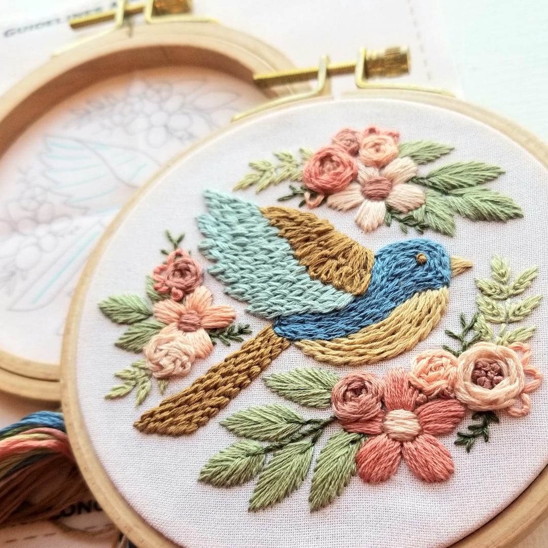 The Ultimate List of DIY Embroidery Kits to Explore cover photo collage