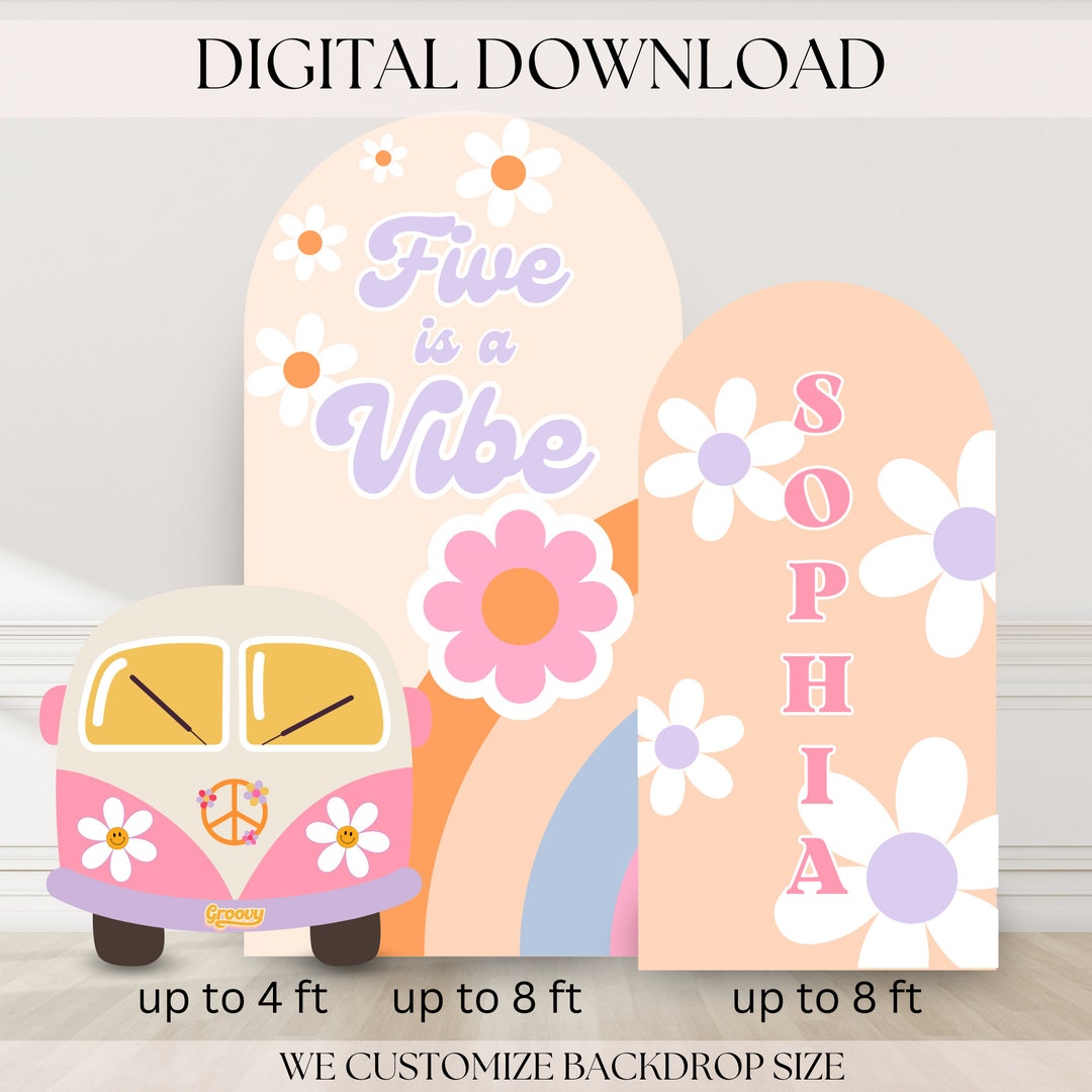 Groovy Birthday Party (Budget Friendly): What I Ordered (Plus More) For My Toddler's Retro Birthday! cover photo collage