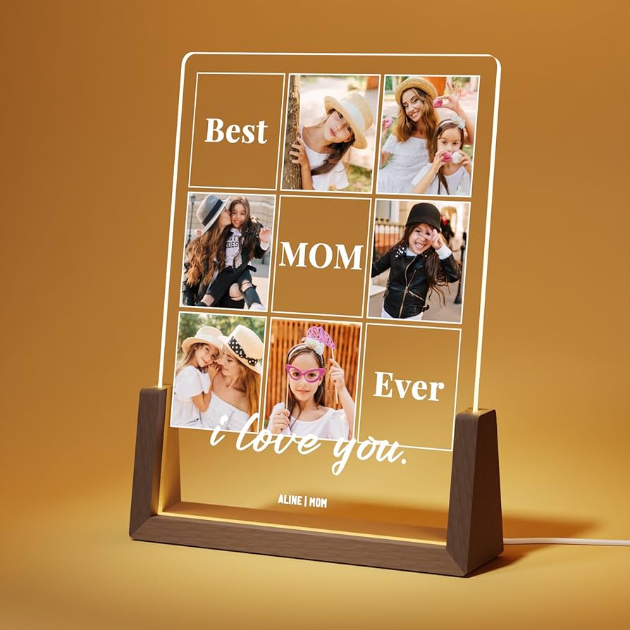 Unforgettable Gifts For Mom - Make her adore you even more! cover photo collage