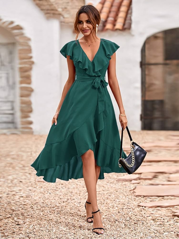 green emerald velvet dress 13 Cute Amazon Dresses on Sale for Prime Day 2025 main image 1
