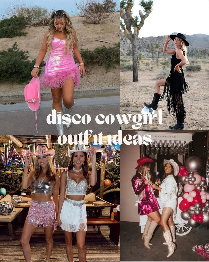 Last Rodeo Bachelorette: Disco Cowgirl for the daring Mrs. cover photo collage