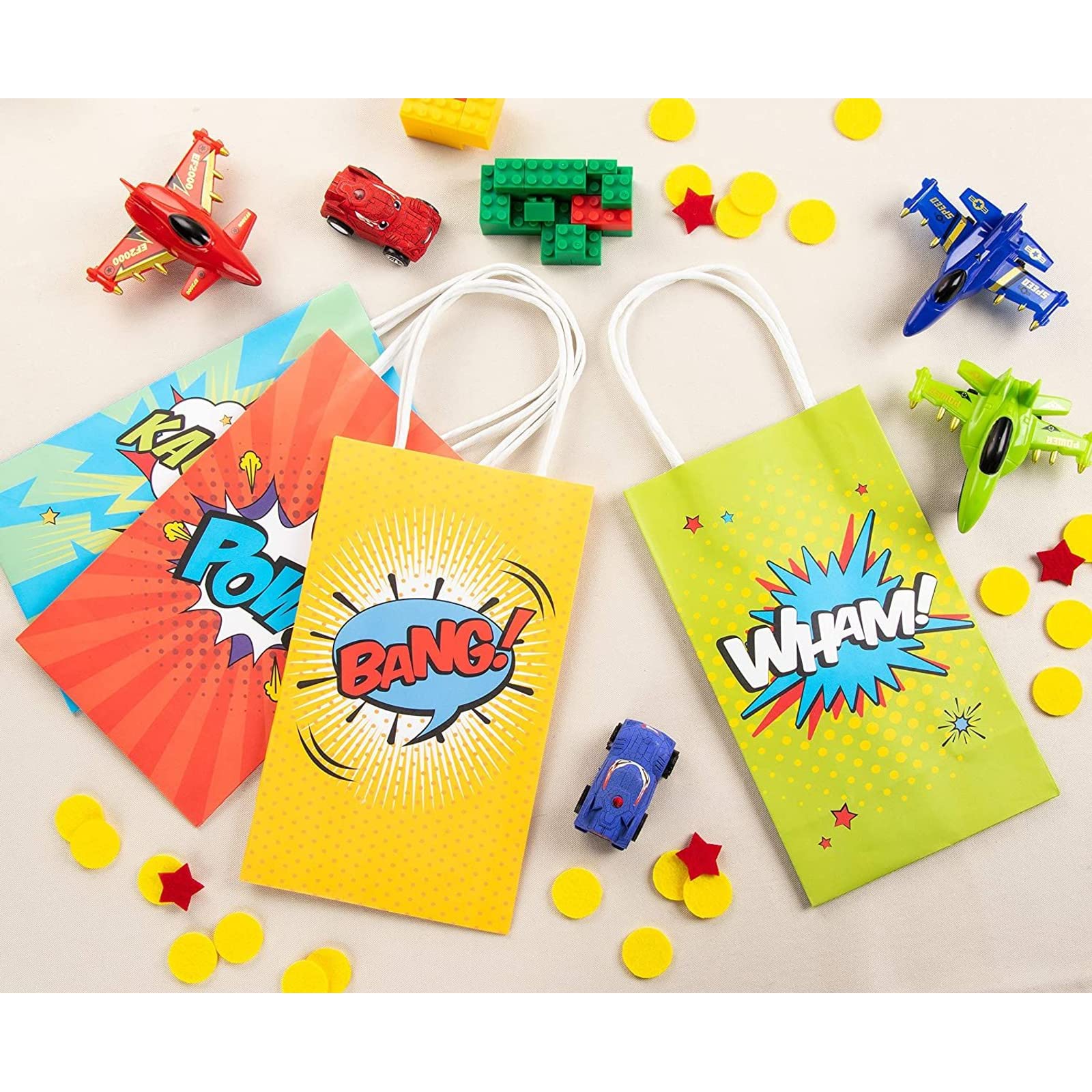 Best goody bag/party favor items from mom of 4 cover photo collage