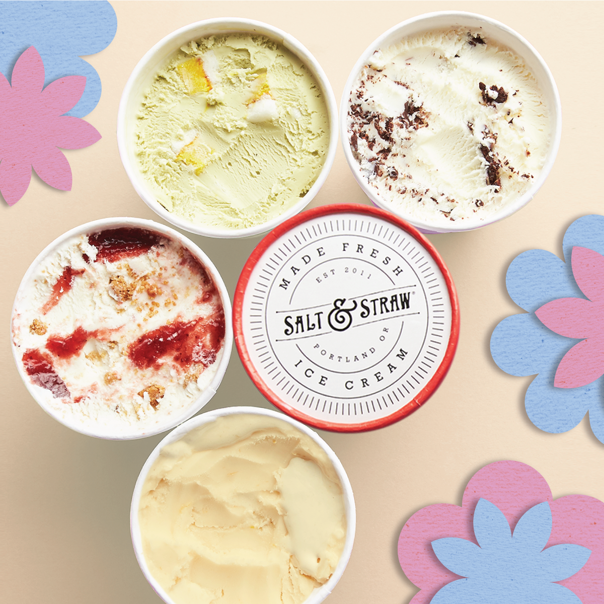 Summer Sundaes: Chilling Choices for Sunny Days cover photo collage
