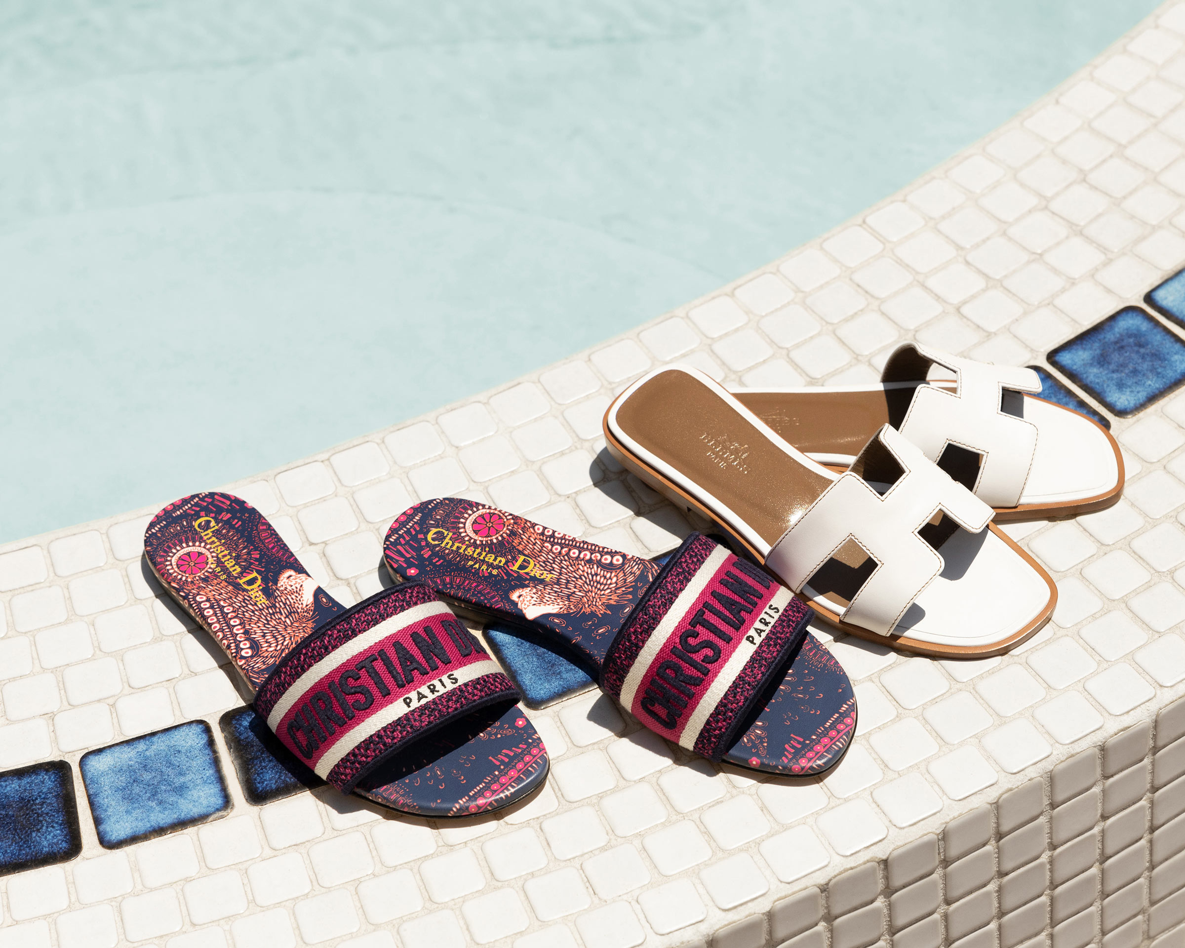 Sunshine Strides: Summer Sandal Spectacular cover photo collage