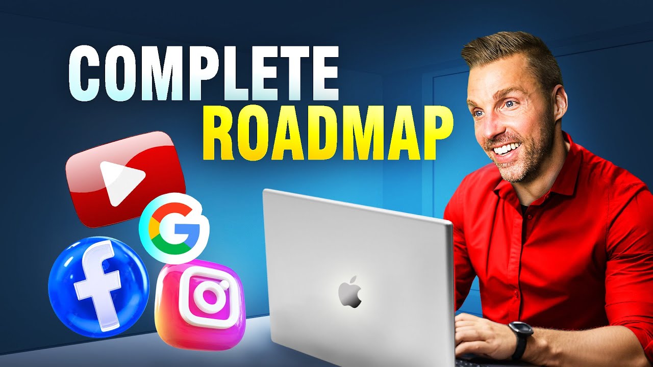 YouTube Videos Around Digital Marketing and Business cover photo collage