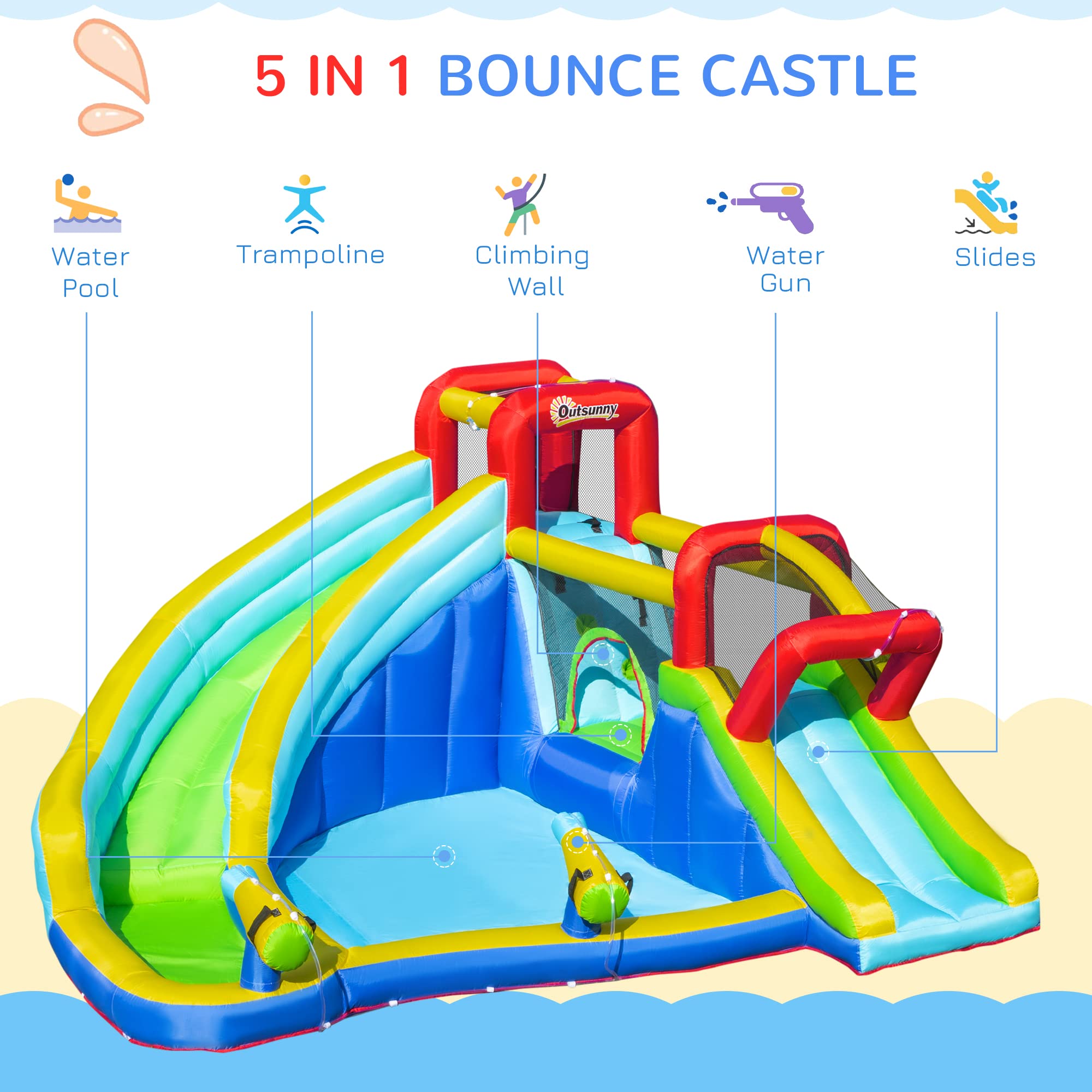 Sunshine Adventures: 20 Exciting Summer Activities for Kids cover photo collage