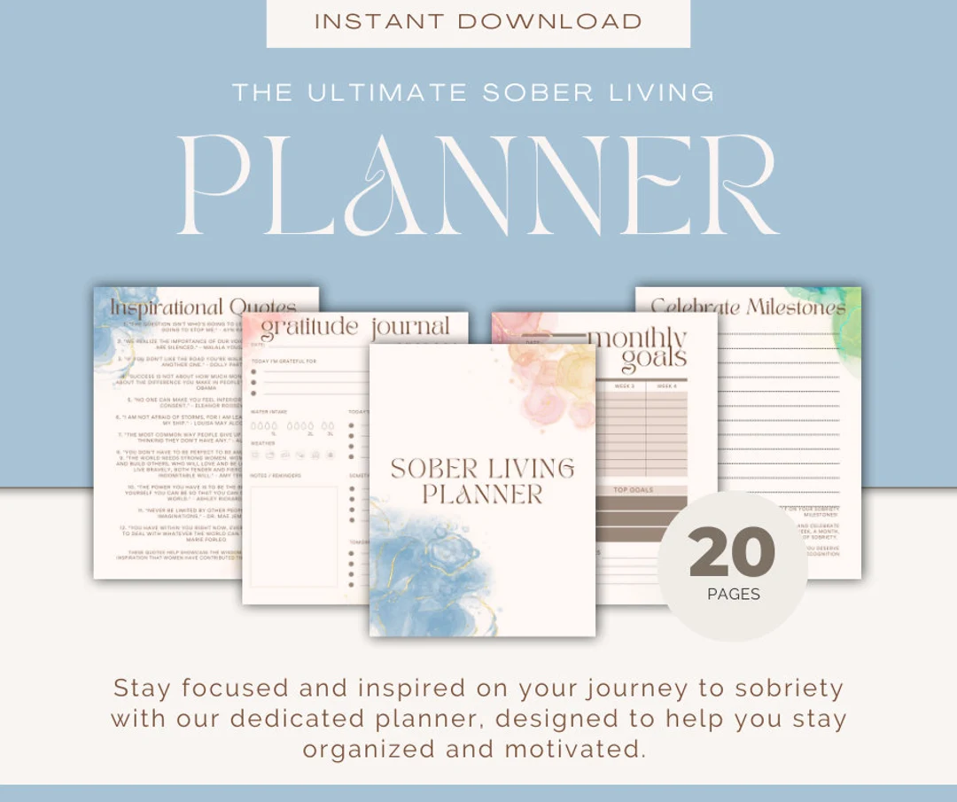 Sober Tools - Digital Downloads cover photo collage