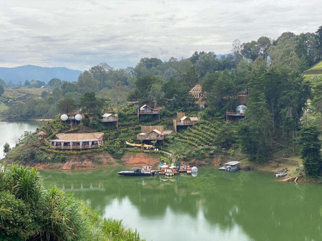 Guatape/Medellin Colombia Hotels cover photo collage