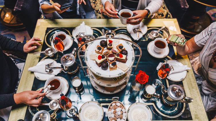 Afternoon Tea Time cover photo collage