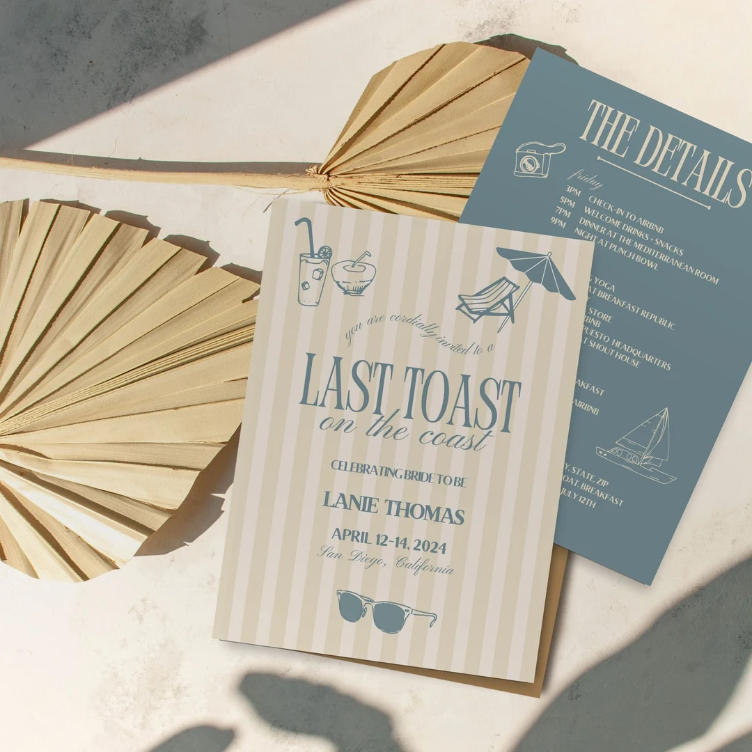 LAST TOAST ON THE COAST cover photo collage