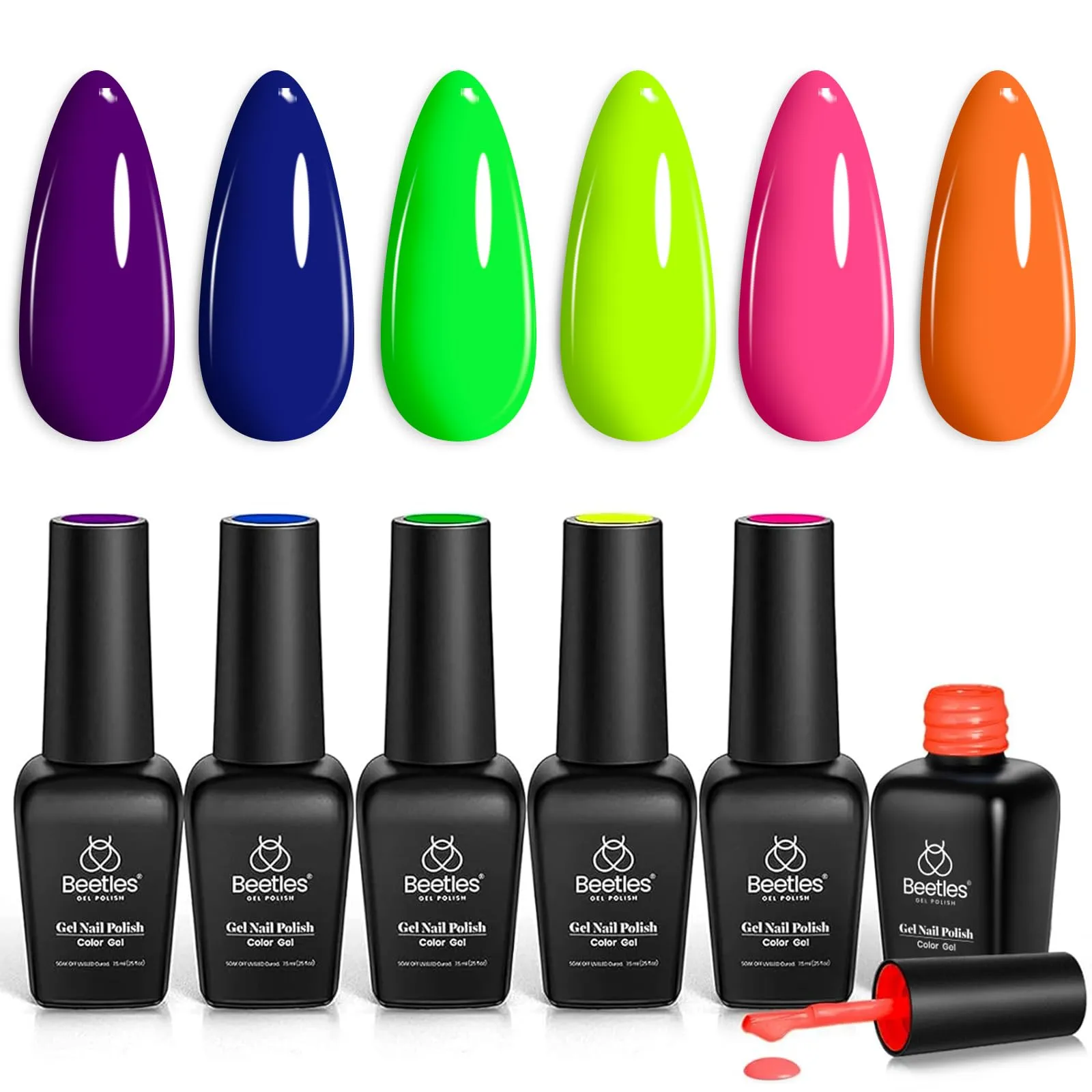 Caribbean Summer Inspired Nail Colours cover photo collage