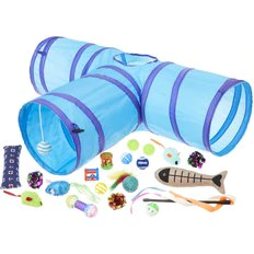 Fun Cat Toys & Essential Supplies 🐱 cover photo collage
