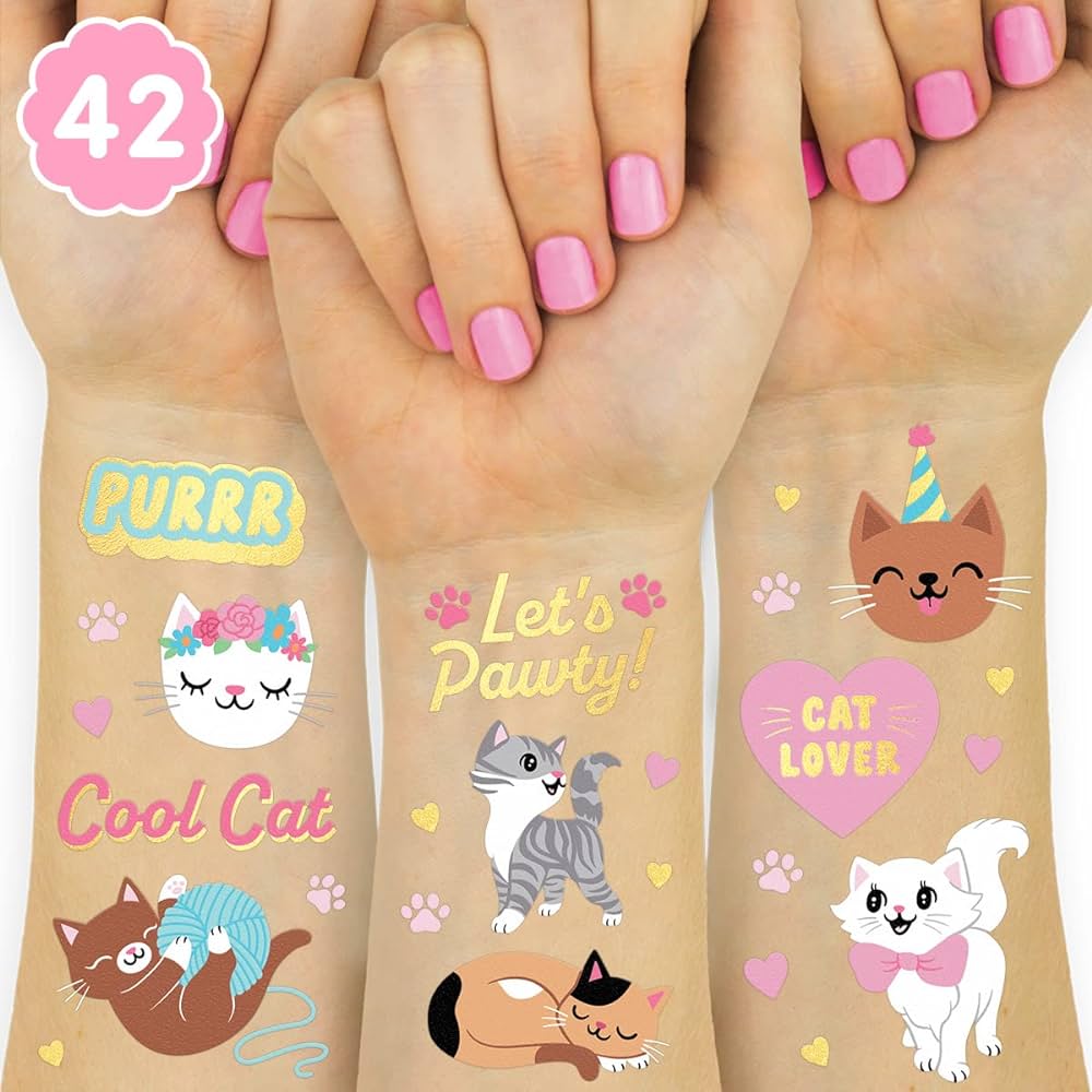 Pastel Cat Birthday cover photo collage