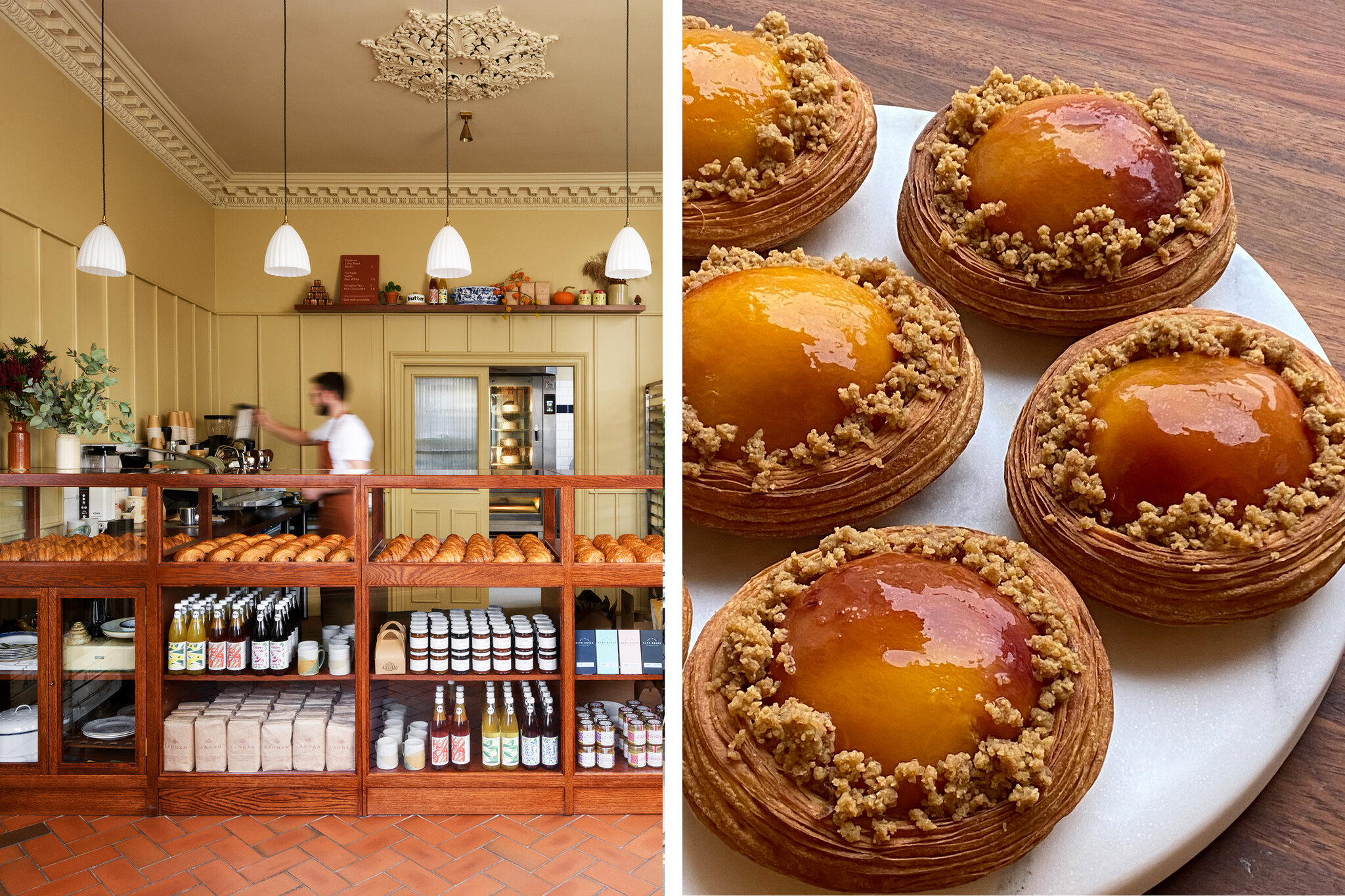 The best cafes in Edinburgh cover photo collage