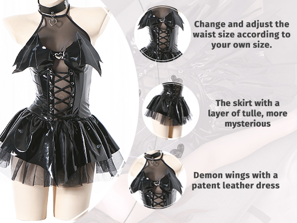 Gothic lingerie for women 🦇 cover photo collage