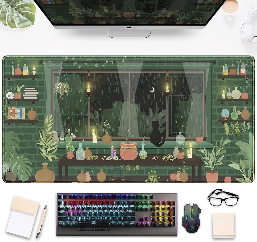 Cozy gamer streamer setup ideas 💞 cover photo collage
