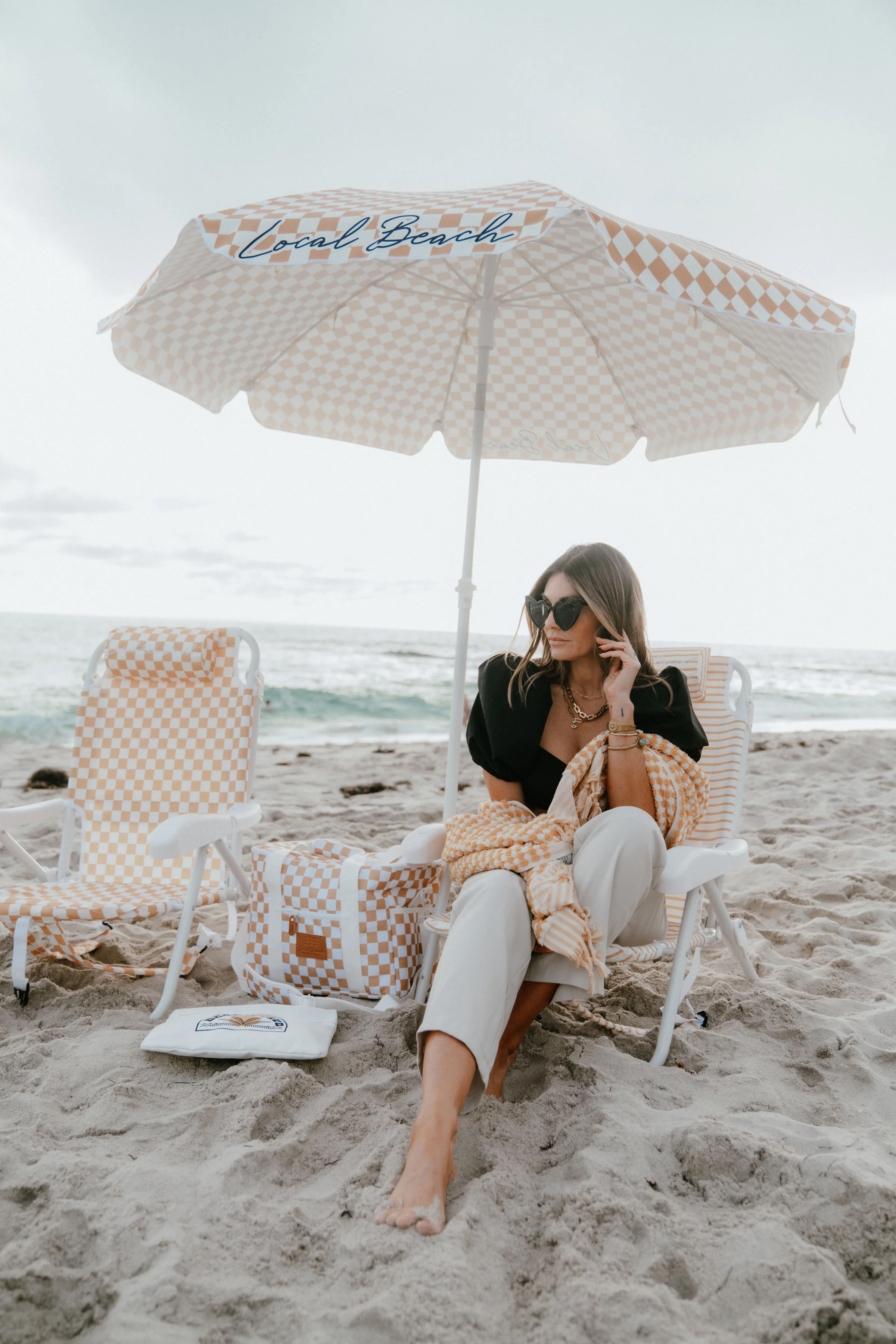 Beach Essentials For Summer Days cover photo collage