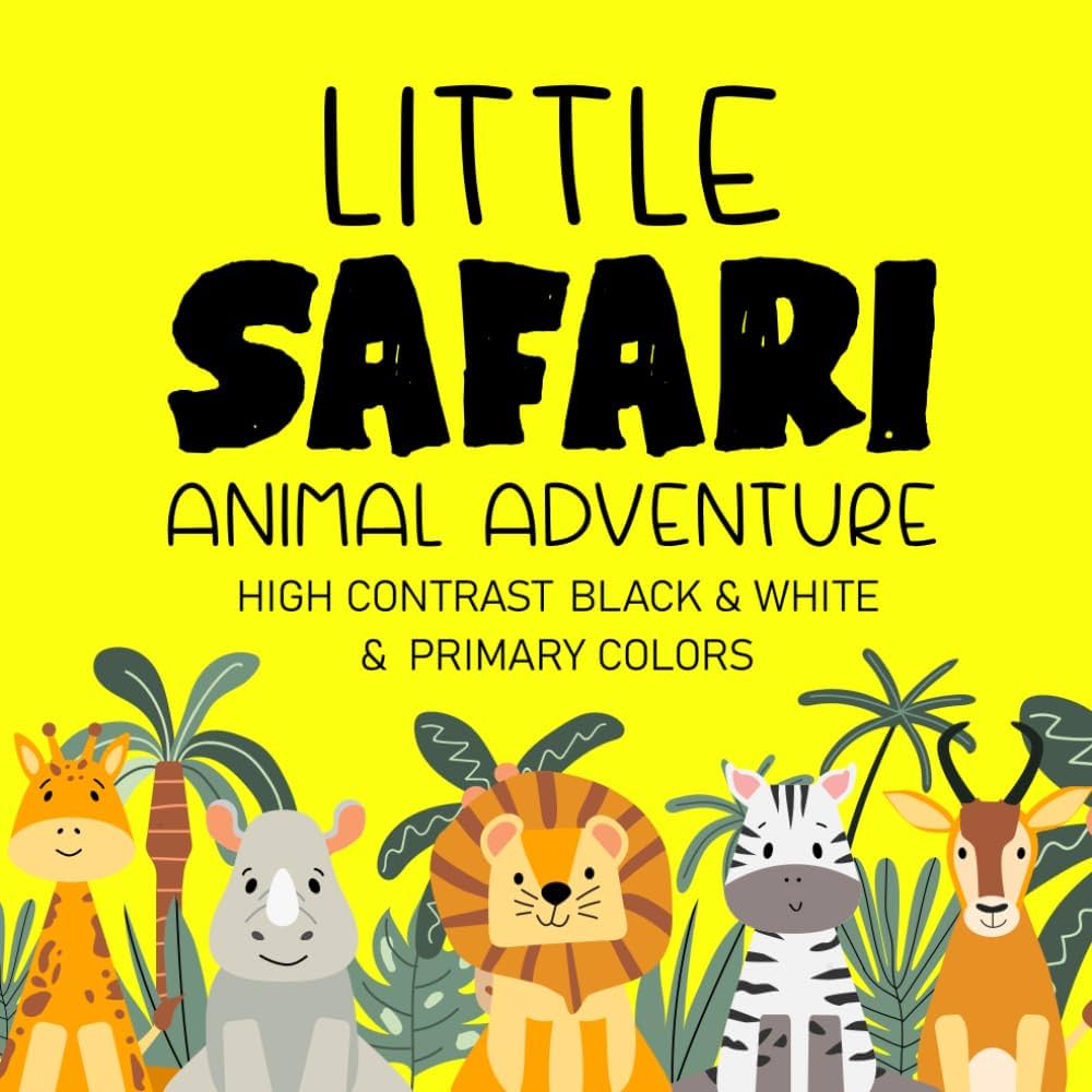 Safari Themed Nursery cover photo collage
